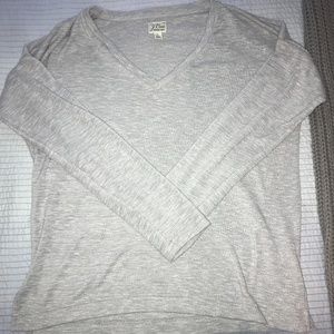 J. Crew Vintage Fleece V-Neck Long Sleeve Sweater